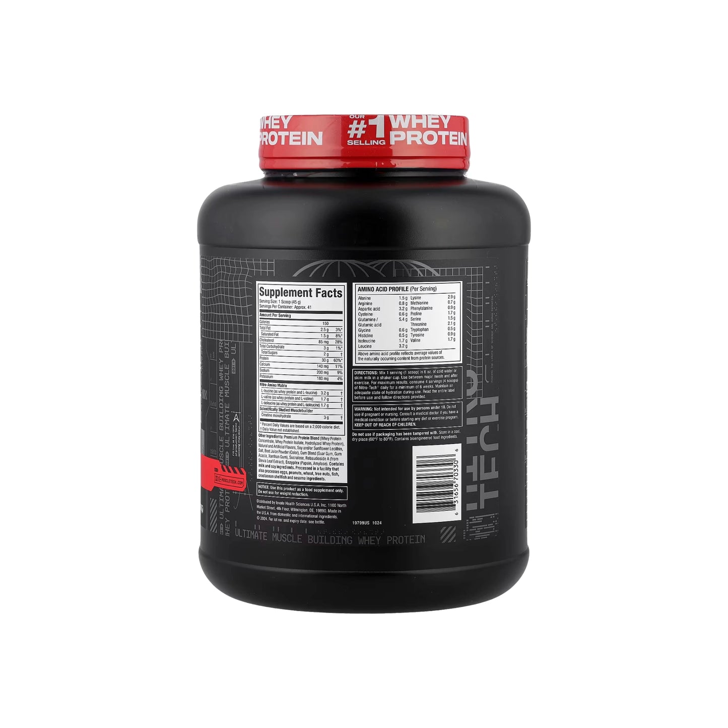 Muscletech Nitro Tech Whey Protéine